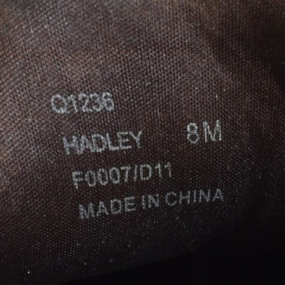 Coach Hadley Signature Canvas Brown Tan Gold Trim Lace Up Sneakers Shoes 8M - Picture 6 of 6